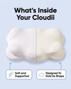 Cloudii Comfort Align memory foam core and internal construction